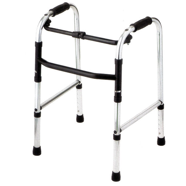 One Touched Aluminum Folding Walker | Taiwan HealthCare Supplier | Eround