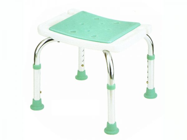 Adjustable Shower Seat with Backrest | Bathroom Safety | Taiwan HealthCare Supplier