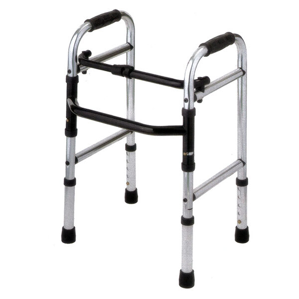 One Touched Aluminum Folding Walker | Taiwan HealthCare Supplier | Eround