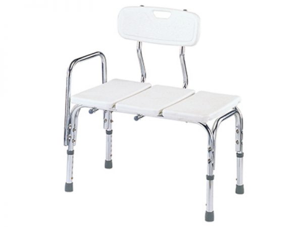 Adjustable Transfer Bench with Backrest | Taiwan HealthCare Supplier | Eround