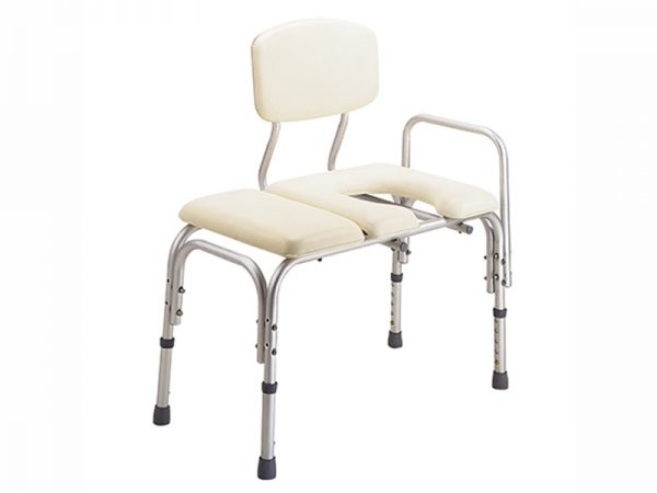 Adjustable Transfer Bench with Backrest | Taiwan HealthCare Supplier | Eround