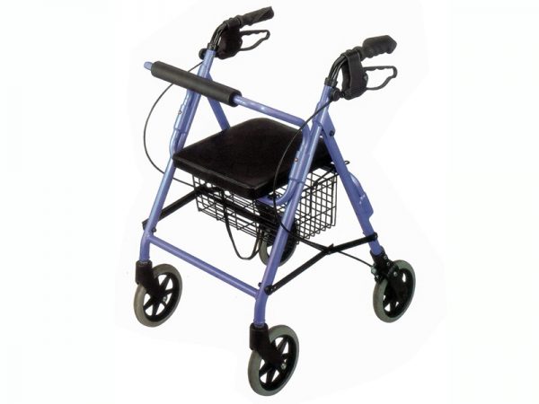 Deluxe Aluminum Rollator (Loop Brake) | Rollator | Taiwan HealthCare Supplier | Eround