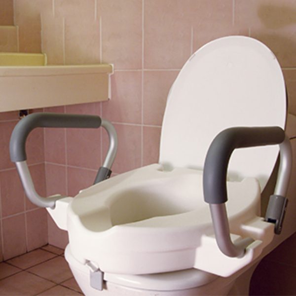 Flip Arm Raised Toilet Seat | Taiwan HealthCare Supplier | Eround
