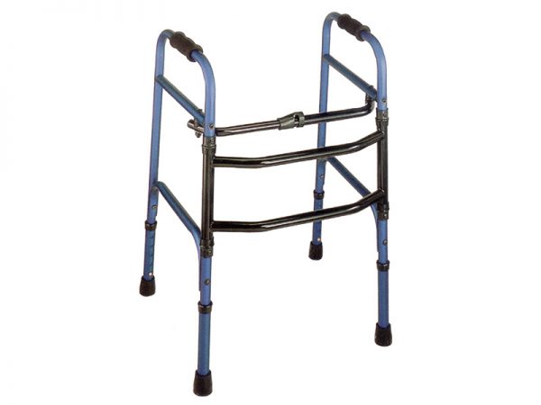 Deluxe Reciprocal Aluminum Folding Walker | Folding Walker | Taiwan HealthCare Supplier | Eround