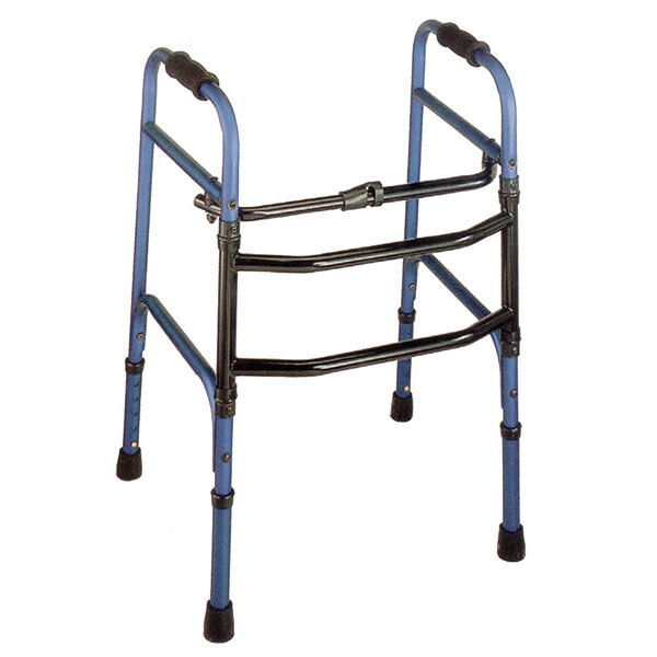 Deluxe Reciprocal Aluminum Folding Walker | Folding Walker | Taiwan HealthCare Supplier | Eround