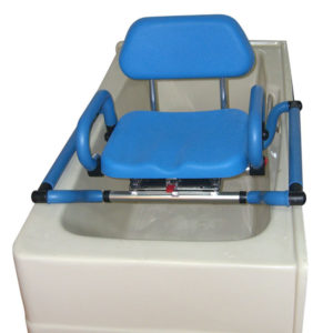 Bathtub Swivel PU Bath Seat with Backrest. OEM ODM Healthcare Products Supplier. B2B Customer Support. EROUND HealthCare.