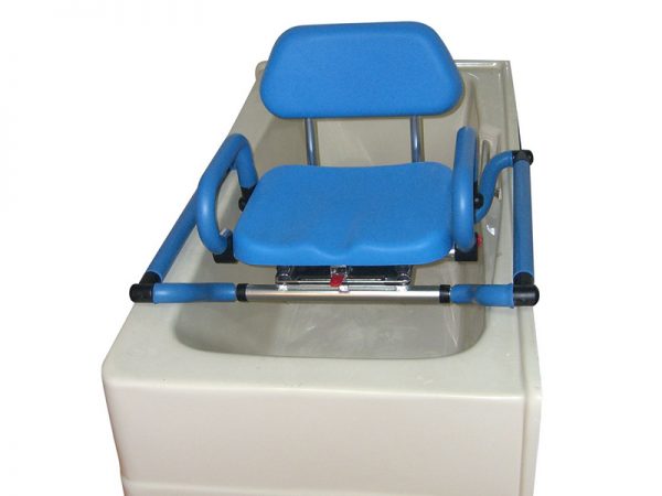 Bathtub Swivel PU Bath Seat with Backrest. OEM ODM Healthcare Products Supplier. B2B Customer Support. EROUND HealthCare.