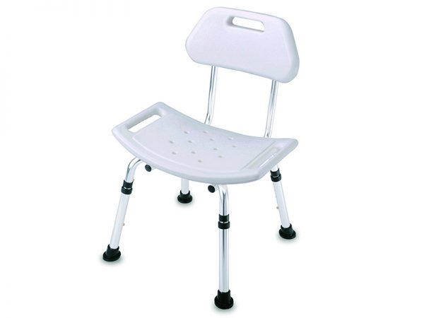 K/D PE Curved Cushion Bath Seat with Curved Backrest. OEM ODM Healthcare Products Supplier. B2B