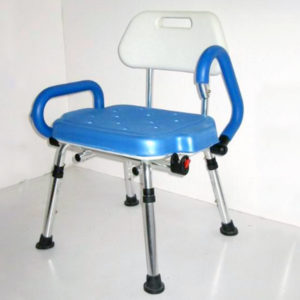 Double Lift up Armrest Bath Seat with PE Backrest. OEM ODM Healthcare Products Supplier.