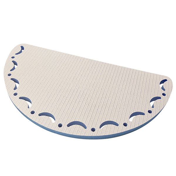 Large Semi-Circular Non-Slip Bath Floor Mat